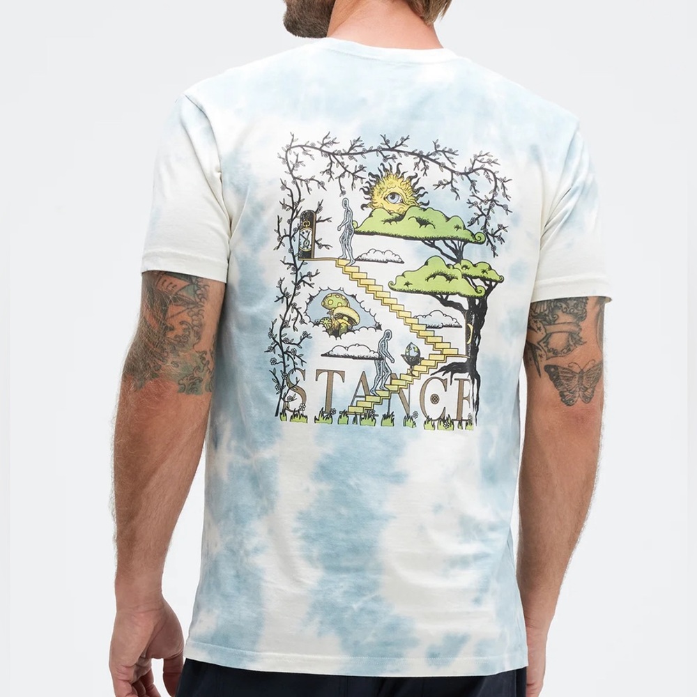 STANCE ☼ XL Graphic Short Sleeve Shirt, NWT